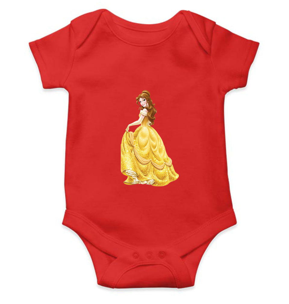 Princess Cartoon Rompers for Baby Girl- FunkyTeesClub