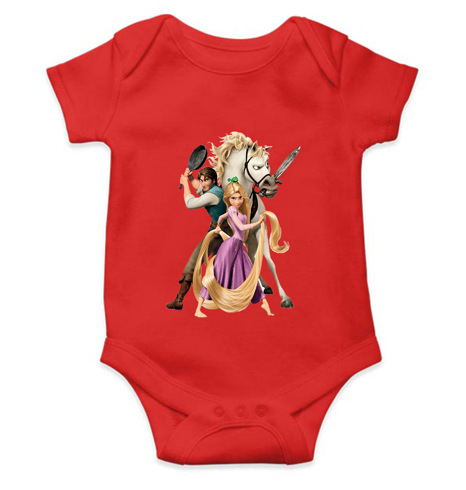 Princess Cartoon Rompers for Baby Girl- FunkyTeesClub