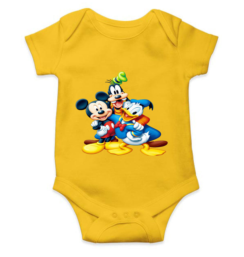 Cute Cartoon Rompers for Baby Girl- FunkyTeesClub