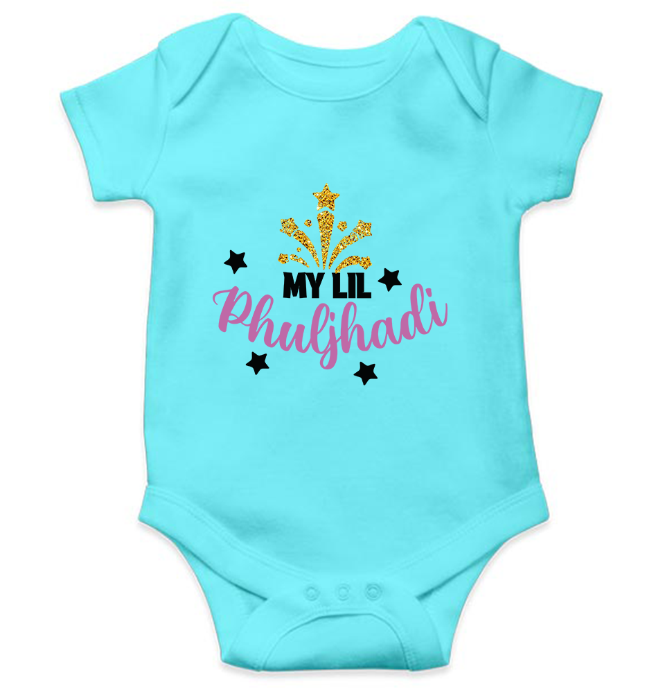 My Lil Phuljadi Rompers for Baby Boy- FunkyTeesClub