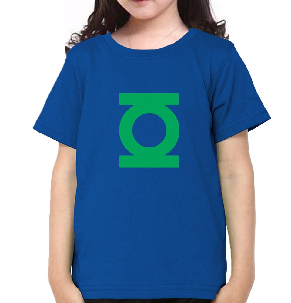 Green Lantern Half Sleeves T-Shirt For Girls -FunkyTeesClub