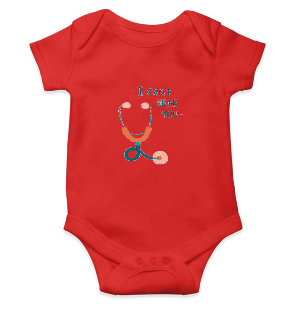 Future Doctor Rompers for Baby Girl- FunkyTeesClub