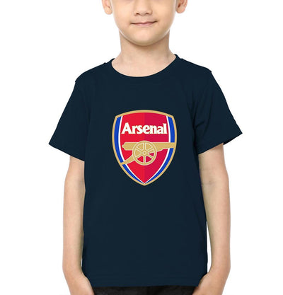 Arsenal Half Sleeves T-Shirt for Boy-FunkyTeesClub
