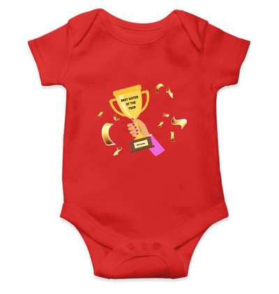 Best Sister Of The Year Rompers for Baby Girl- FunkyTeesClub