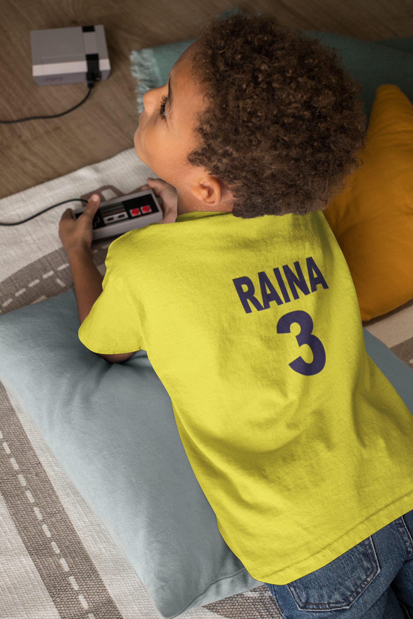 Raina 3 Half Sleeves T-Shirt for Boy-FunkyTeesClub