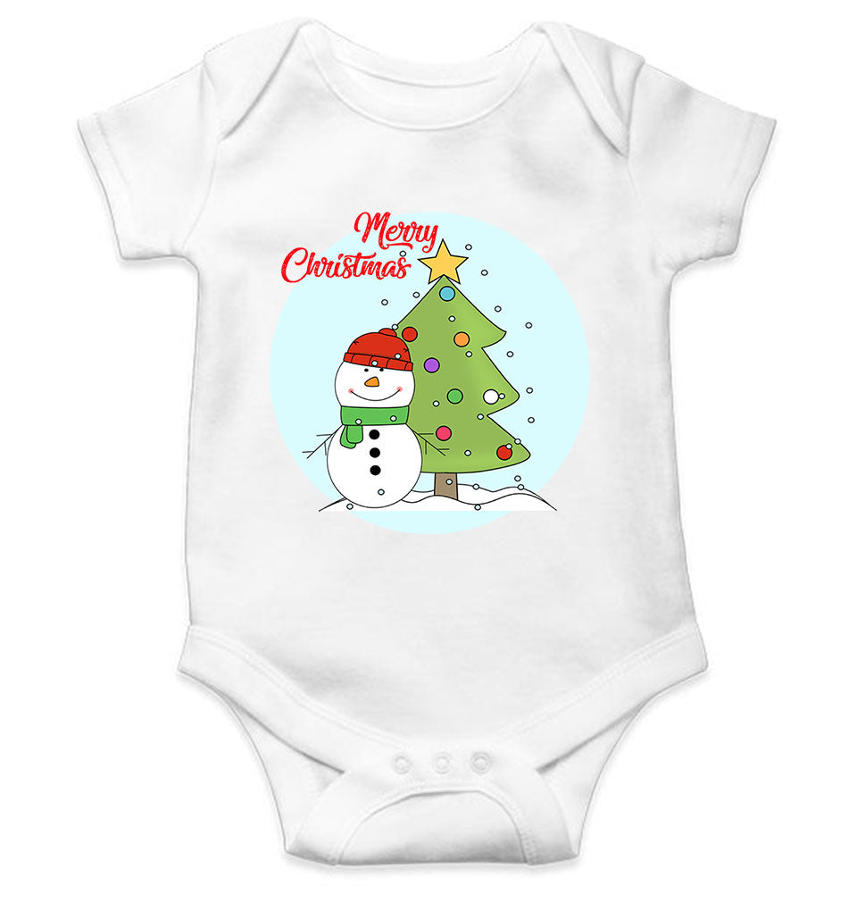 Merry Christmas Rompers for Baby Boy- FunkyTeesClub