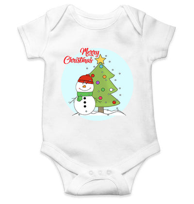 Merry Christmas Rompers for Baby Boy- FunkyTeesClub