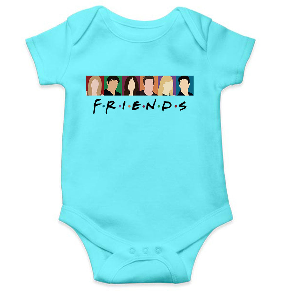 F.R.I.E.N.D.S Friends Web Series Rompers for Baby Girl- FunkyTeesClub