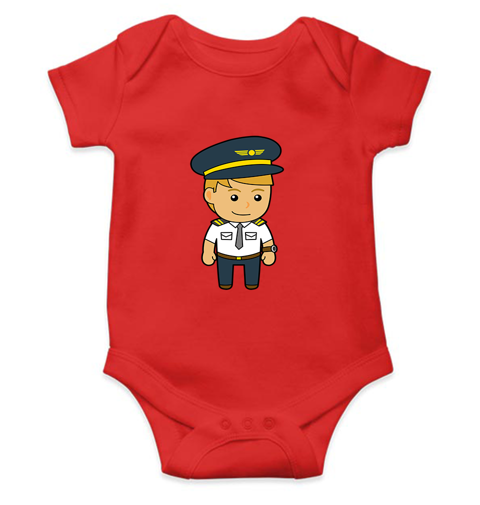 Future Pilot Rompers for Baby Girl- FunkyTeesClub