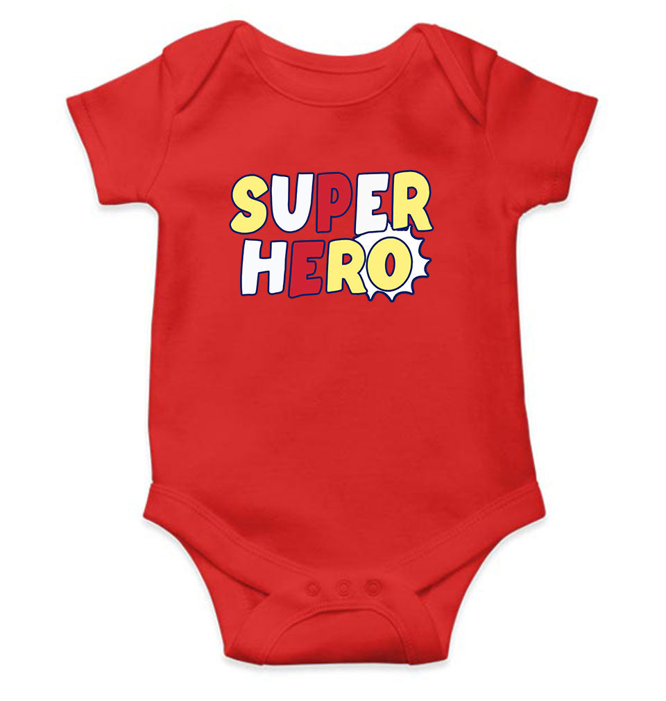 Super Heros Rompers for Baby Boy- FunkyTeesClub
