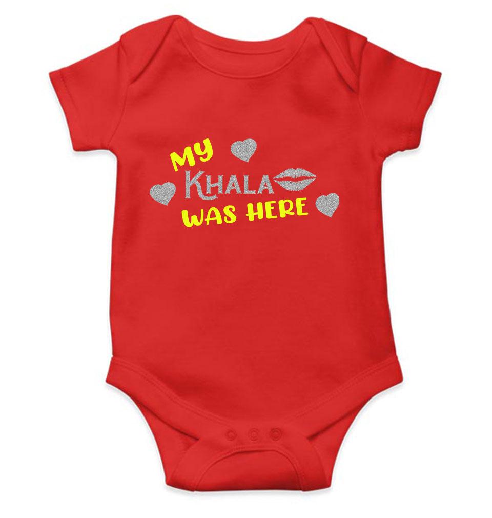 Khala Was Here Eid Rompers for Baby Girl- FunkyTeesClub
