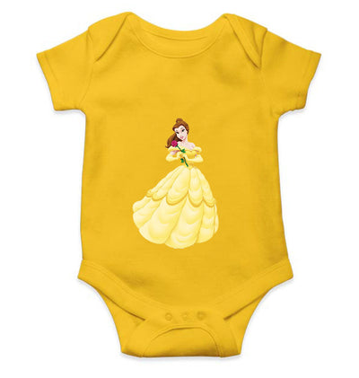 Princess Cartoon Rompers for Baby Girl- FunkyTeesClub