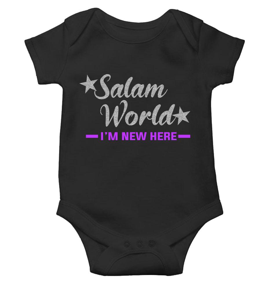 Salam World Eid Rompers for Baby Girl- FunkyTeesClub