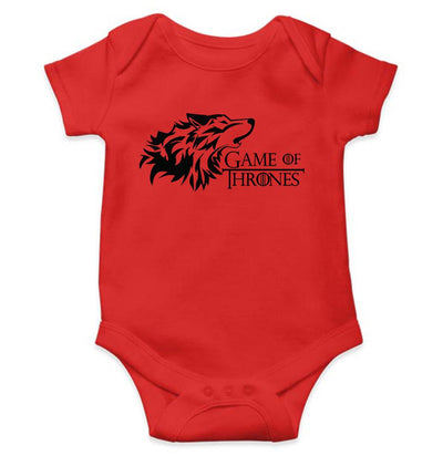 GOT Game Of Thrones Winter Coming Rompers for Baby Girl- FunkyTeesClub