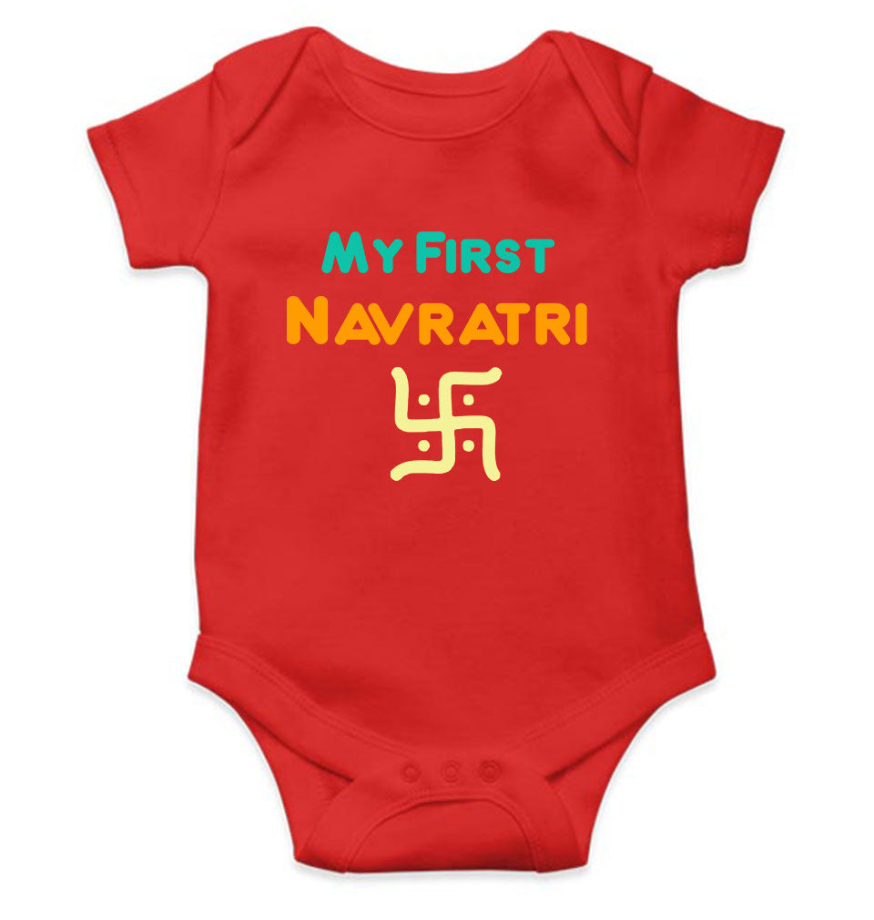 My First Navratri Rompers for Baby Boy- FunkyTeesClub