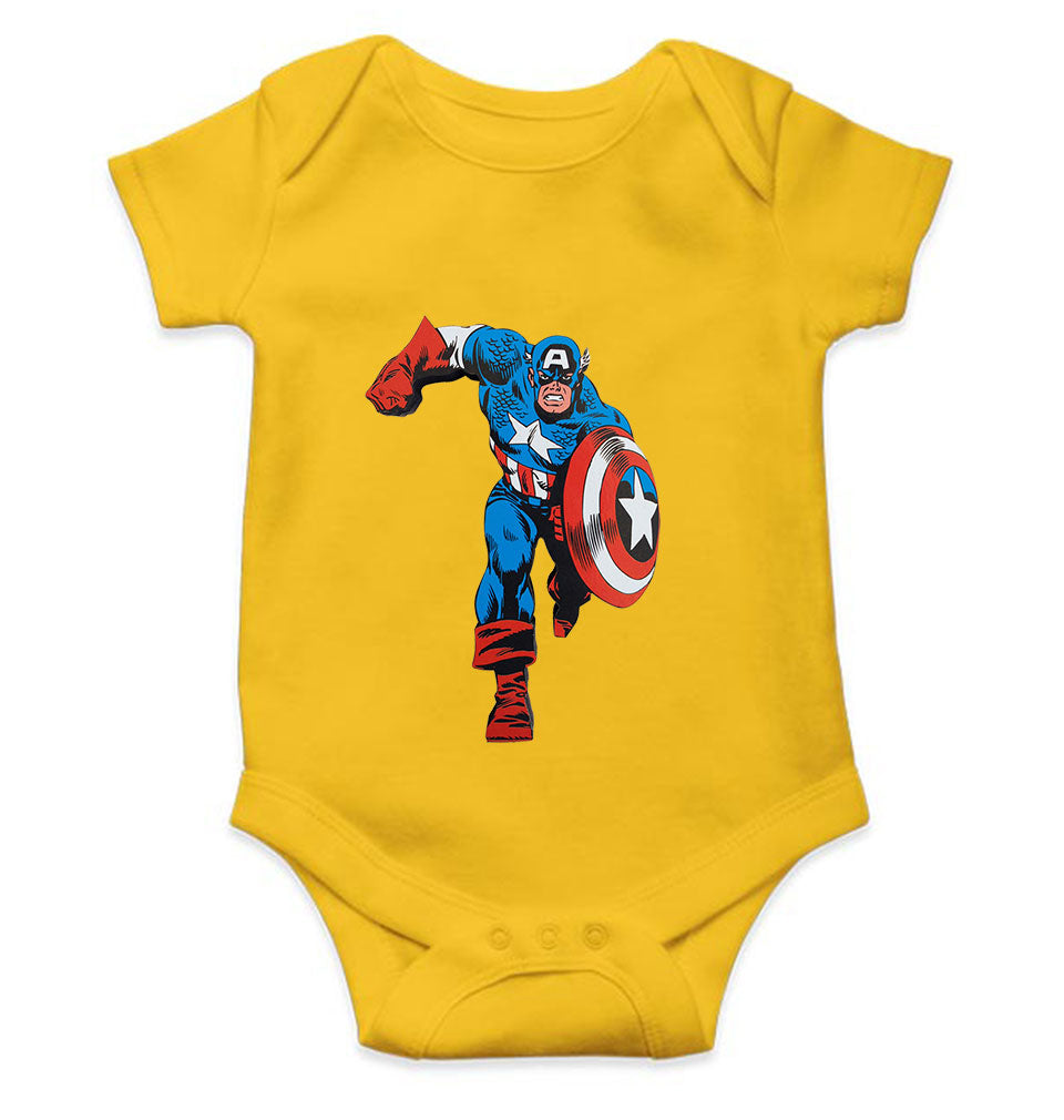 Superhero Cartoon Rompers for Baby Girl- FunkyTeesClub