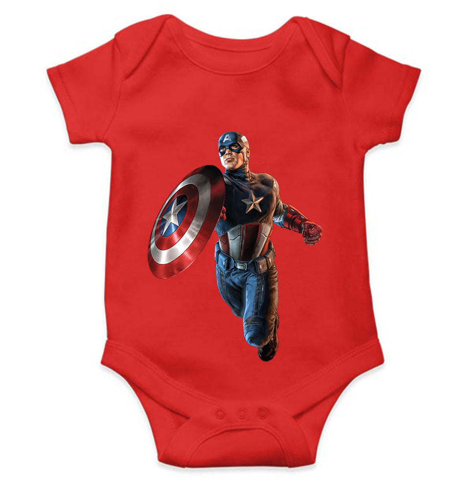 Superhero Cartoon Rompers for Baby Girl- FunkyTeesClub