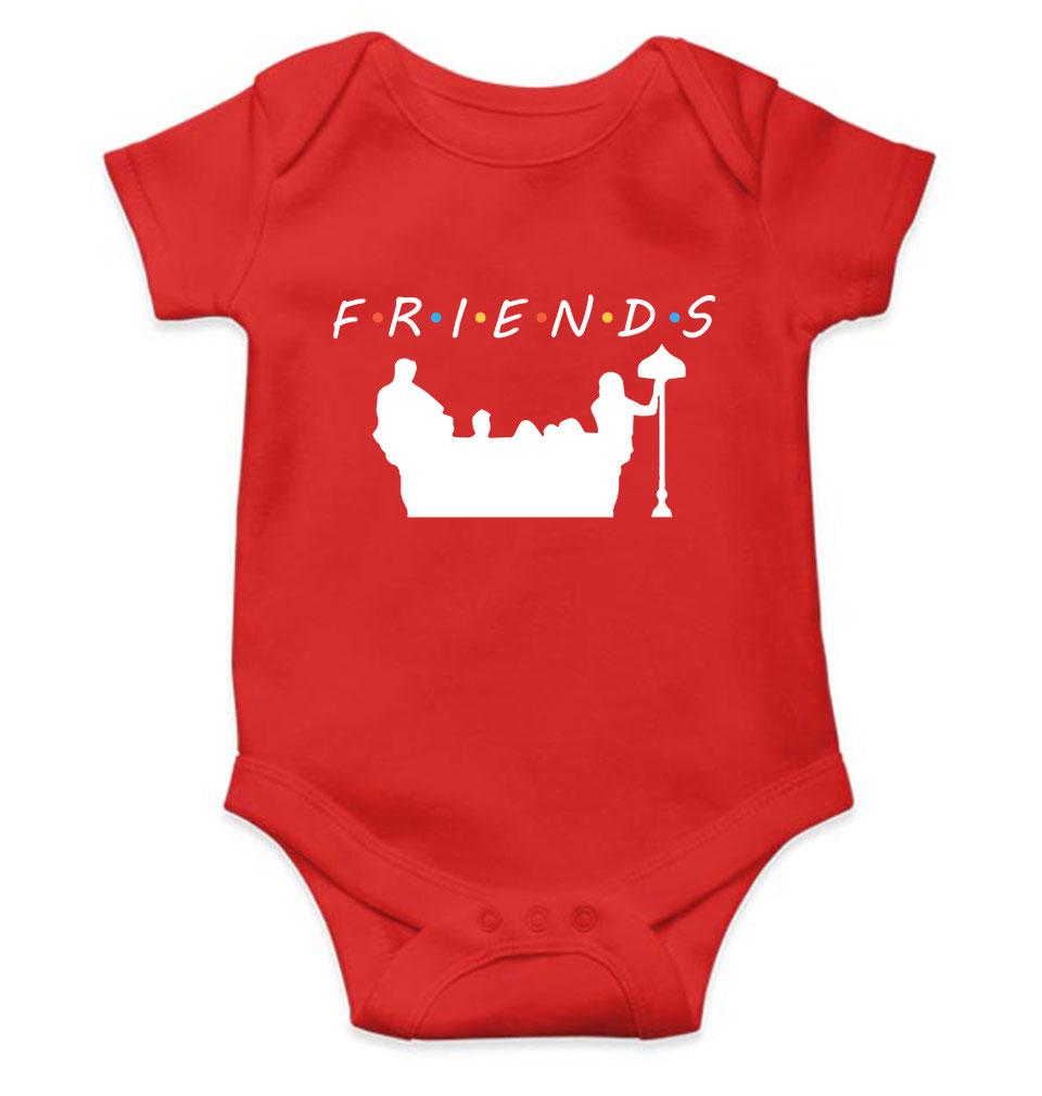F.R.I.E.N.D.S Friends Web Series Rompers for Baby Girl- FunkyTeesClub