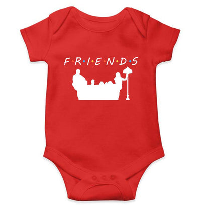 F.R.I.E.N.D.S Friends Web Series Rompers for Baby Girl- FunkyTeesClub