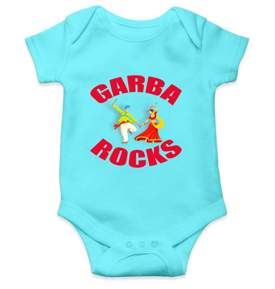 Garbha Rocks Rompers for Baby Girl- FunkyTeesClub