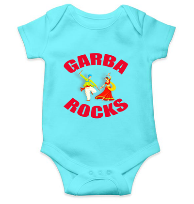 Garbha Rocks Rompers for Baby Girl- FunkyTeesClub