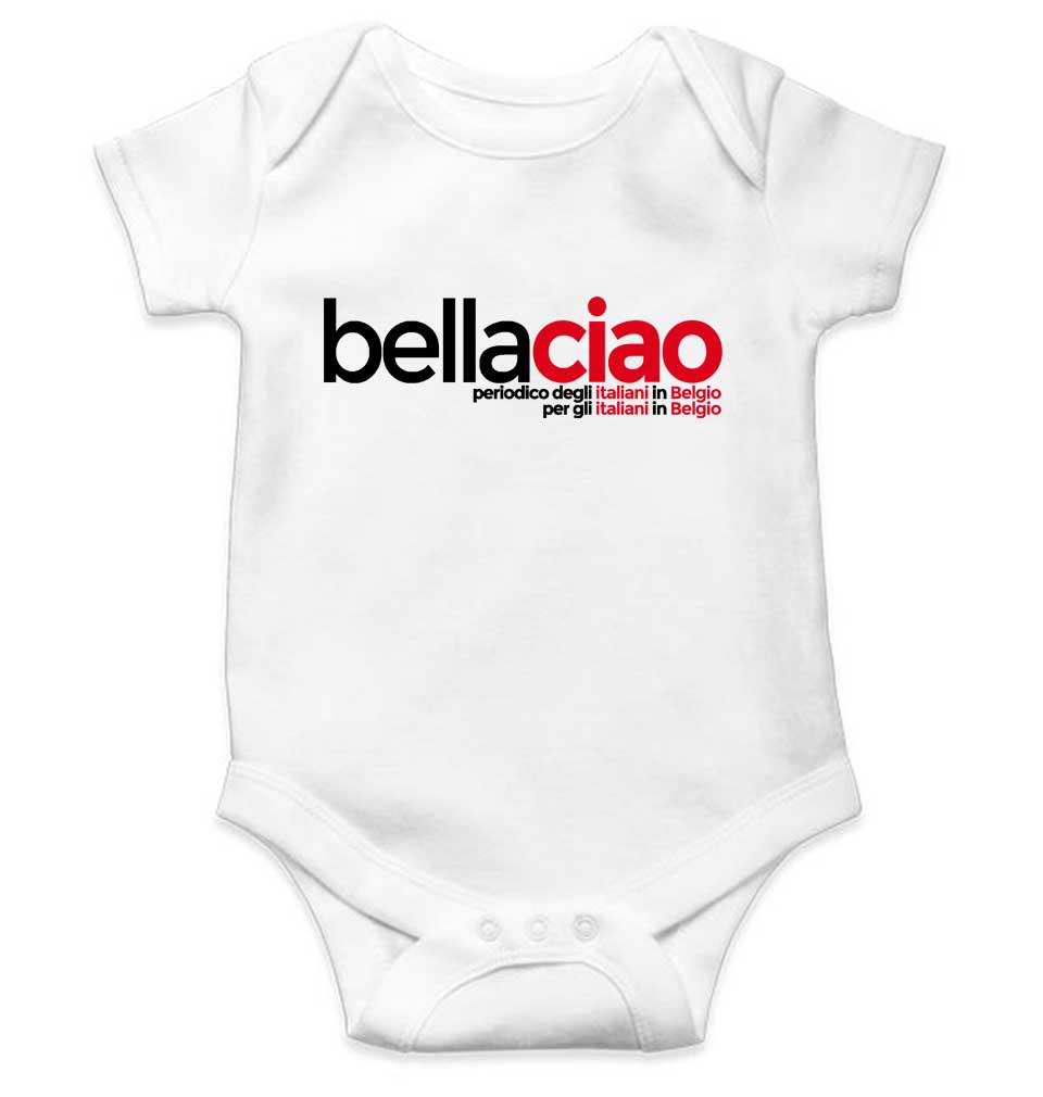 La Casa Da Papel Money Heist  Web Series Rompers for Baby Girl- FunkyTeesClub