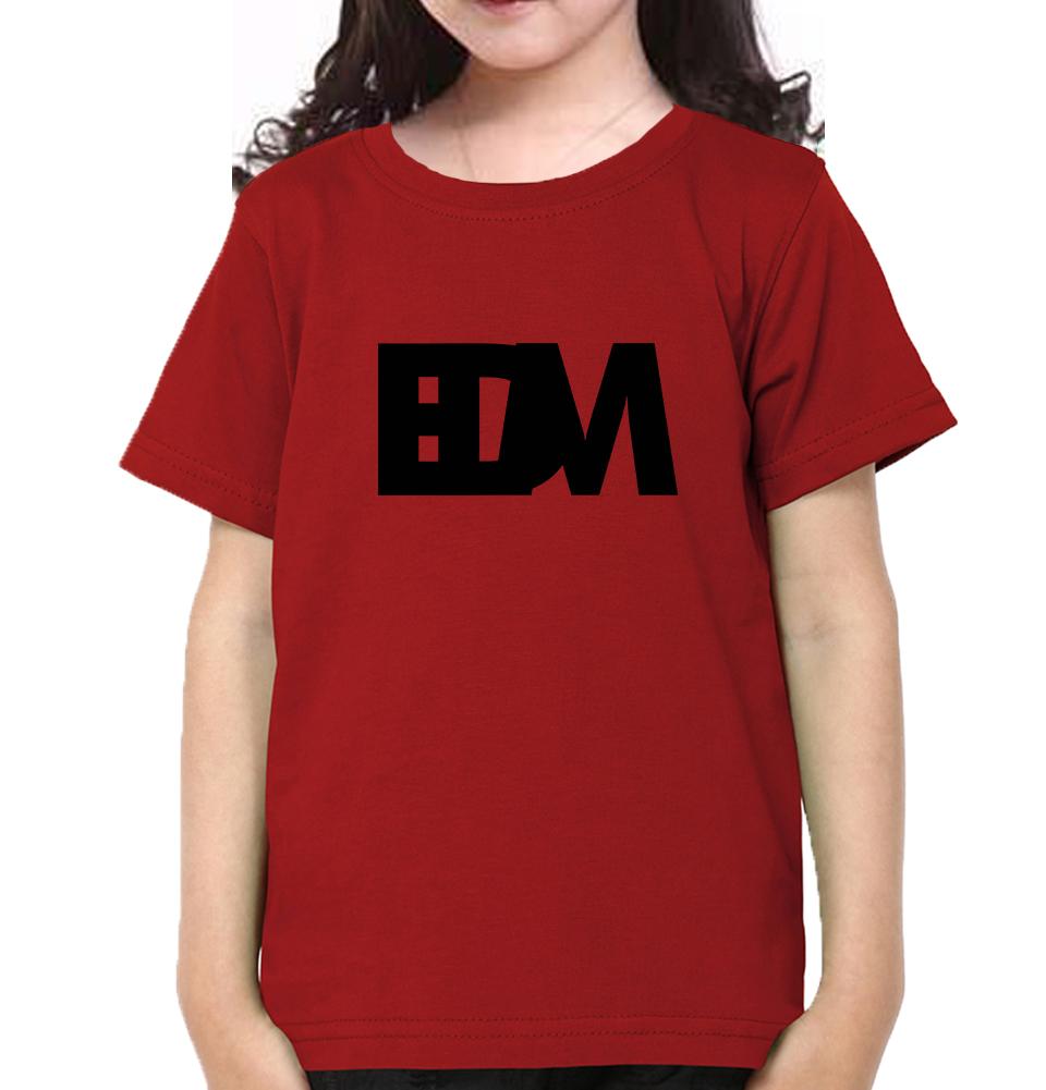 EDM Half Sleeves T-Shirt For Girls -FunkyTeesClub