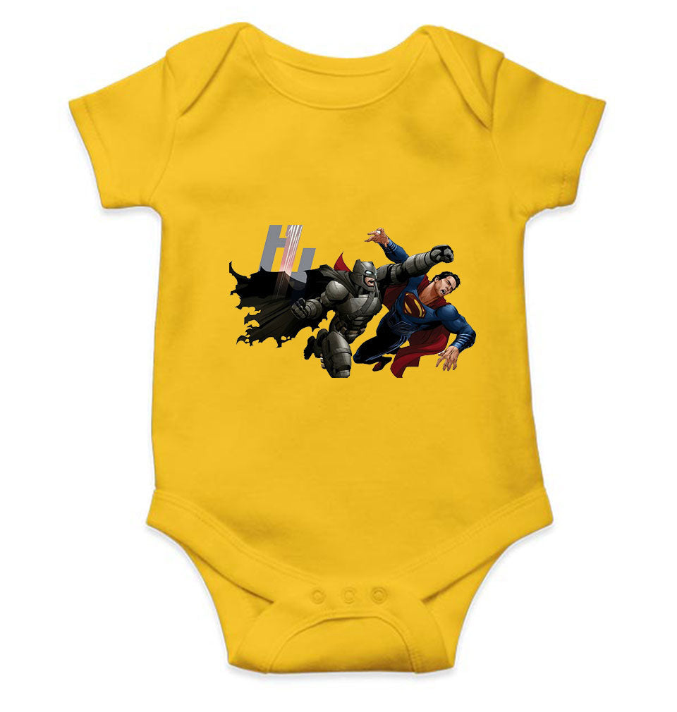 Superhero Cartoon Rompers for Baby Girl- FunkyTeesClub