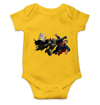 Superhero Cartoon Rompers for Baby Girl- FunkyTeesClub