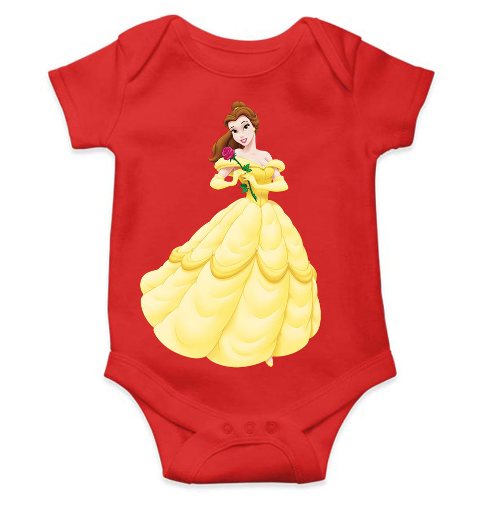 Princess Cartoon Rompers for Baby Girl- FunkyTeesClub