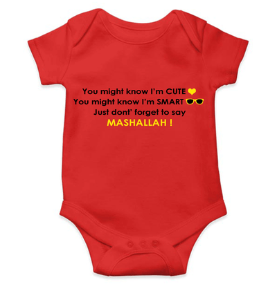 Mashallah Rompers for Baby Boy- FunkyTeesClub