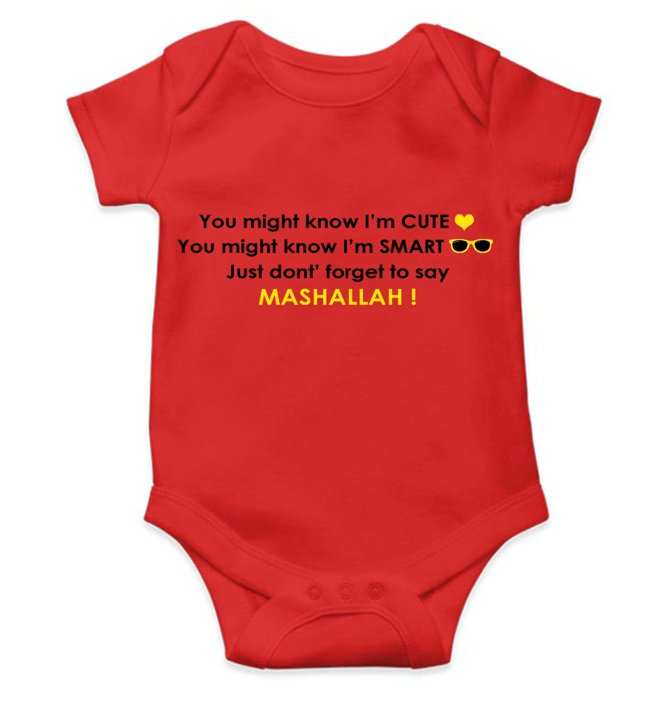 Mashallah Rompers for Baby Girl- FunkyTeesClub
