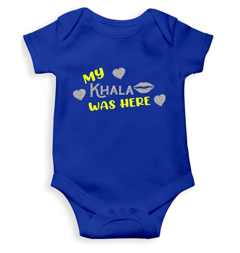 Khala Was Here Eid Rompers for Baby Boy- FunkyTeesClub