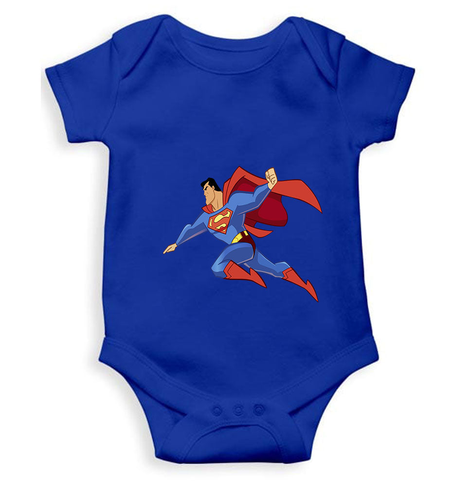 Superhero Cartoon Rompers for Baby Girl- FunkyTeesClub