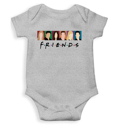 F.R.I.E.N.D.S Friends Web Series Rompers for Baby Boy- FunkyTeesClub