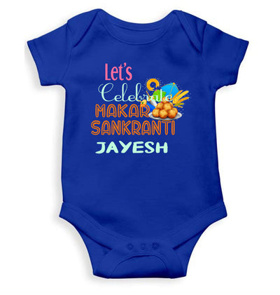 Makar Sankranti Rompers for Baby Boy- FunkyTeesClub