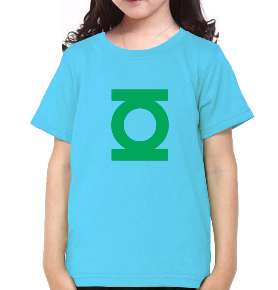 Green Lantern Half Sleeves T-Shirt For Girls -FunkyTeesClub