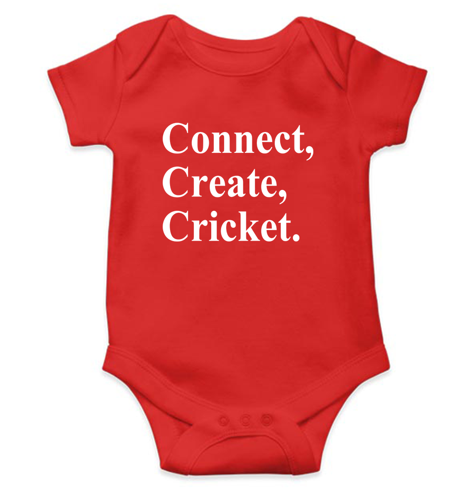Connect Create Cricket World Cup Cricket Rompers for Baby Boy- FunkyTeesClub