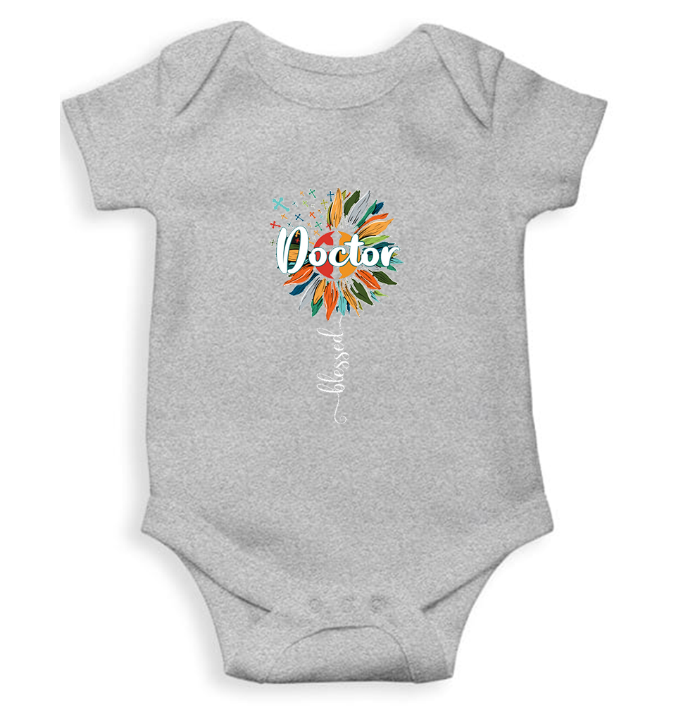 Future Doctor Rompers for Baby Girl- FunkyTeesClub