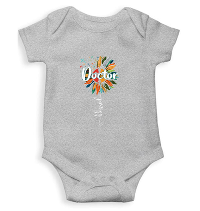 Future Doctor Rompers for Baby Girl- FunkyTeesClub