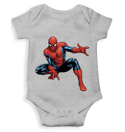 Superhero Cartoon Rompers for Baby Girl- FunkyTeesClub