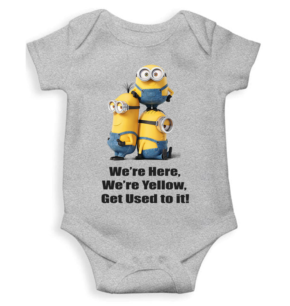 Cartoon Quotes Rompers for Baby Girl- FunkyTeesClub