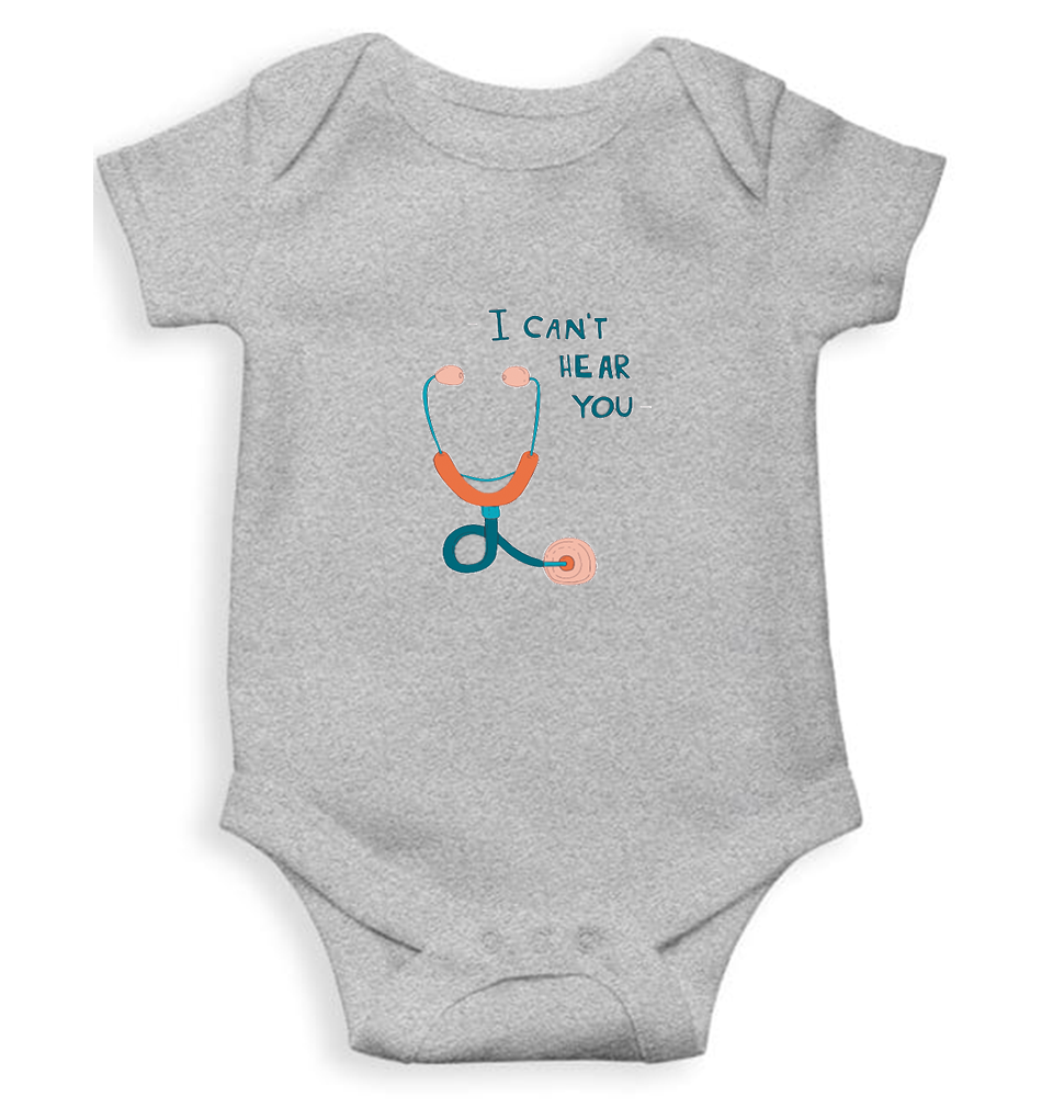 Future Doctor Rompers for Baby Girl- FunkyTeesClub