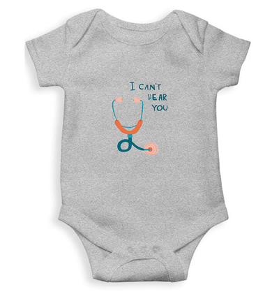 Future Doctor Rompers for Baby Girl- FunkyTeesClub