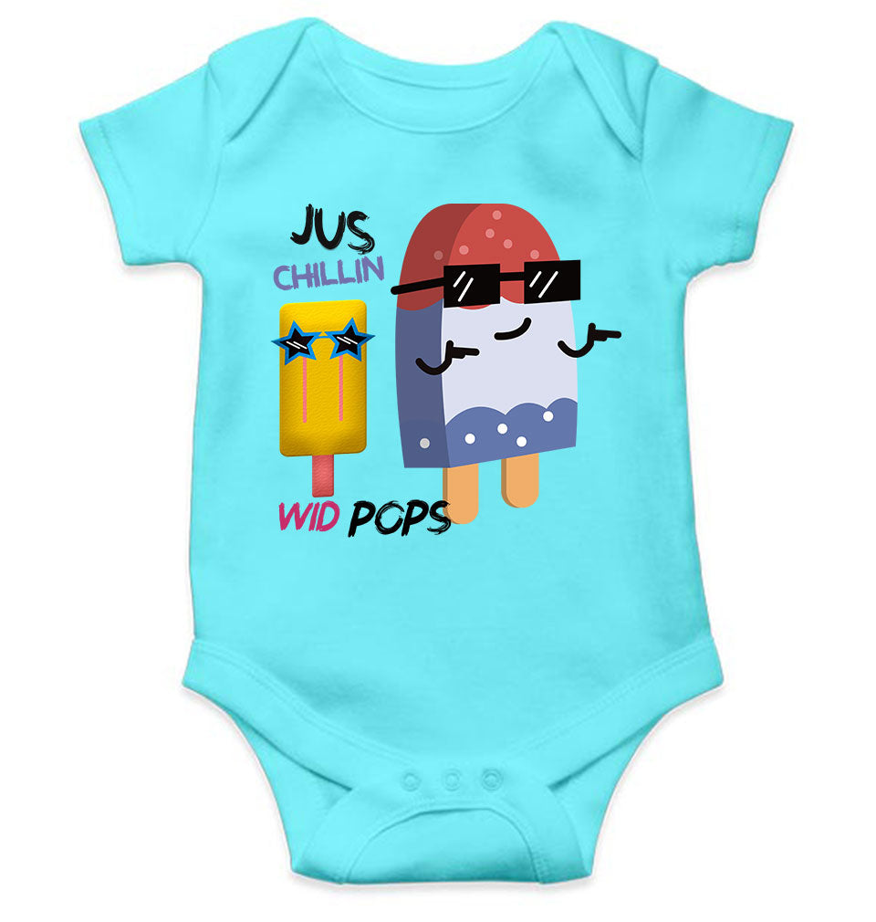 Popsicle Cartoon Rompers for Baby Girl- FunkyTeesClub