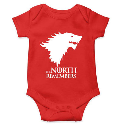 The North Remembers Web Series Rompers for Baby Boy- FunkyTeesClub