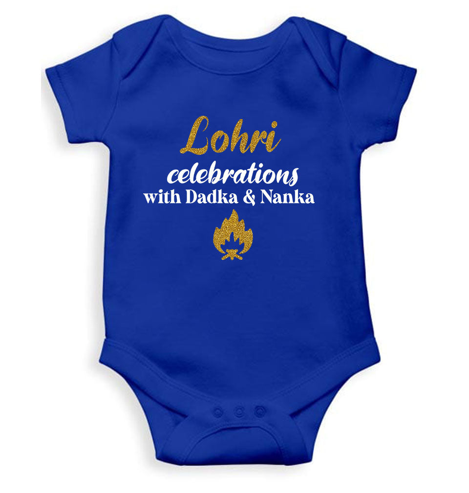 Lohri Celebrations Rompers for Baby Girl- FunkyTeesClub