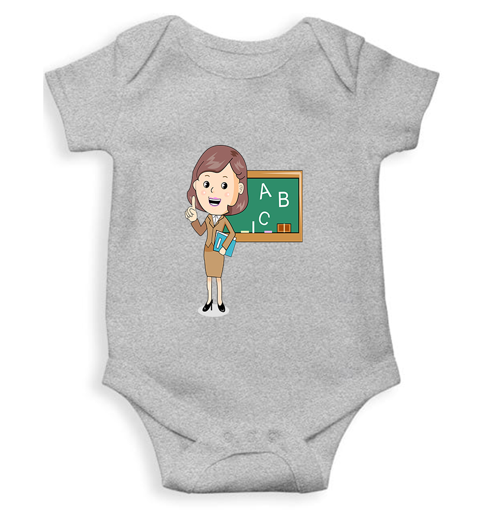 Future Teacher Rompers for Baby Boy- FunkyTeesClub