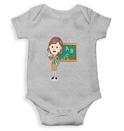Future Teacher Rompers for Baby Boy- FunkyTeesClub