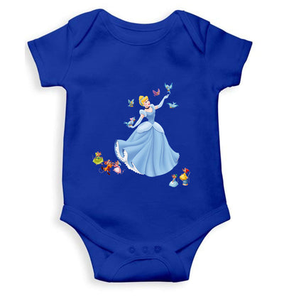 Princess Cartoon Rompers for Baby Girl- FunkyTeesClub